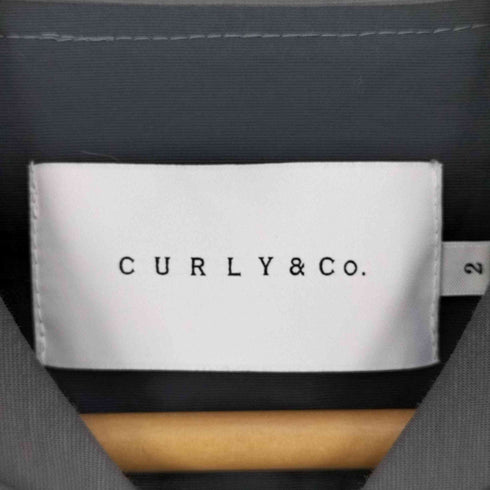 カーリー CURLY&Co コットンナイロン ジップアップジャケット ブルゾン メンズ JPN:2
