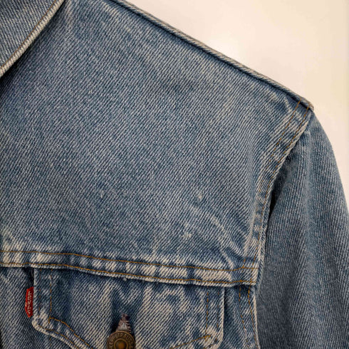 リーバイス Levis 80-90s 37406-0214 5th サイドポケット デニムジャケット トラッカージャケット レディース import:L