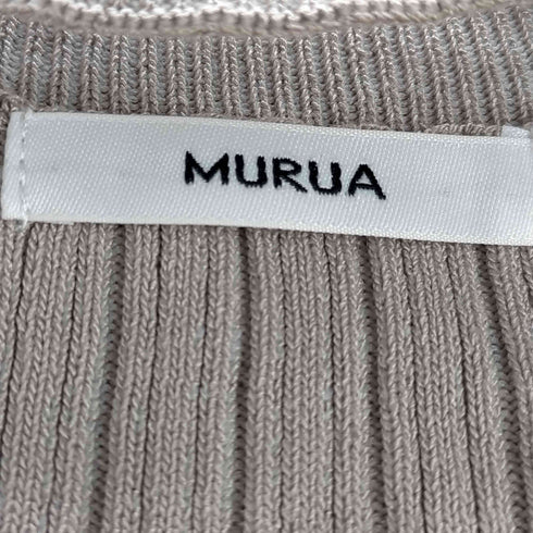 ムルーア MURUA カットカシュクールニット レディース FREE