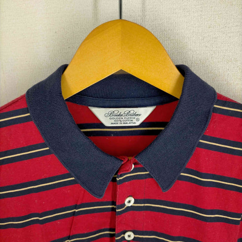 ブルックスブラザーズ BROOKS BROTHERS ボーダーロングスリーブポロシャツ メンズ JPN:S
