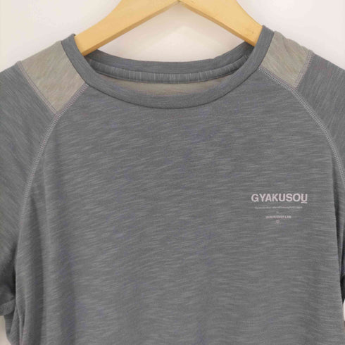 ナイキ NIKE UNDERCOVER GYAKUSOU US S/S TOP バイカラー クルーネックTシャツ メンズ import:L