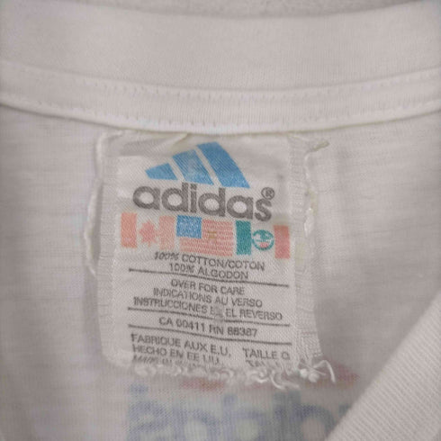 アディダス adidas 90S 万国タグ サッカーTシャツ メンズ