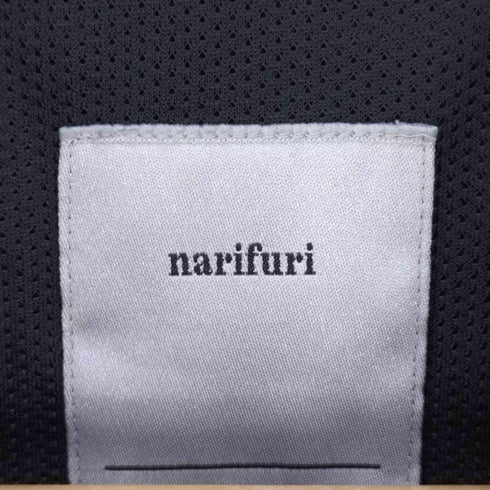 ナリフリ narifuri メッシュカモ切替 リップストップ フーデッドジップアップジャケット メンズ JPN:M