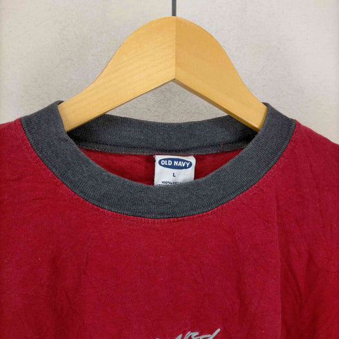 オールドネイビー OLD NAVY ロゴ長袖カットソー メンズ JPN:L