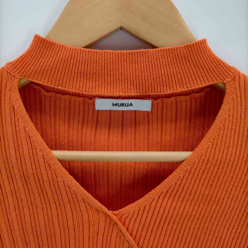 ムルーア MURUA カットカシュクールニット レディース FREE