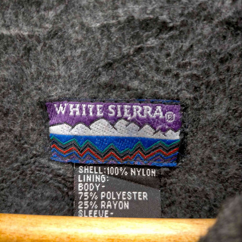 ホワイトシエラ WHITE SIERRA 裏地フリース比翼ジップブルゾン メンズ JPN:M