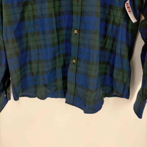 ブルックスブラザーズ BROOKS BROTHERS regular fit ブラックウォッチ ボタンダウンシャツ メンズ JPN:L