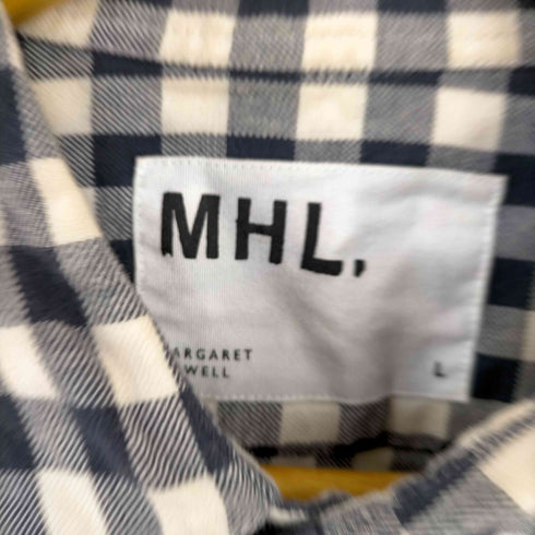 エムエイチエル MHL. ギンガムチェック シャツ メンズ JPN:L