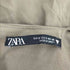 ザラ ZARA Sage Cut Out Linen Blend Midi Dress レディース S