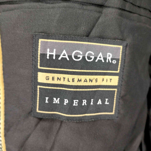 ハガークロージング HAGGAR MADE IN USA ツイ―ドテーラードジャケット メンズ