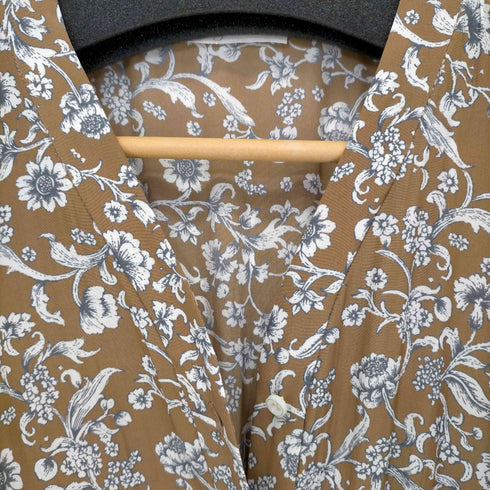 プラージュ plage de charme 花柄シャツワンピース レディース JPN:36