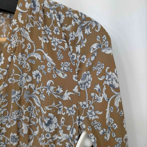 プラージュ plage de charme 花柄シャツワンピース レディース JPN:36