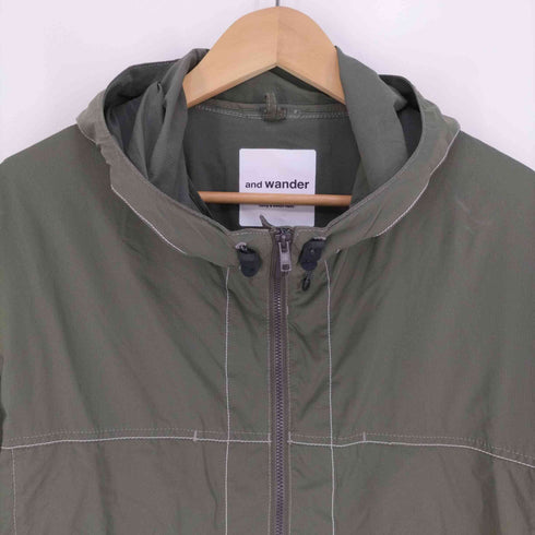 アンドワンダー and wander PERTEX WIND PULLOVER パーテックスウィンドプルオーバー ナイロンジャケット メンズ JPN:3