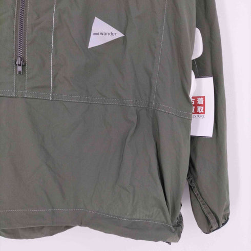 アンドワンダー and wander PERTEX WIND PULLOVER パーテックスウィンドプルオーバー ナイロンジャケット メンズ JPN:3