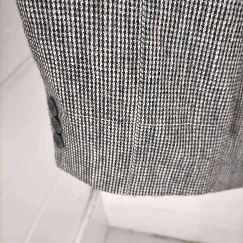 ハガークロージング HAGGAR MADE IN USA ウールツイードテーラードジャケット メンズ 46L