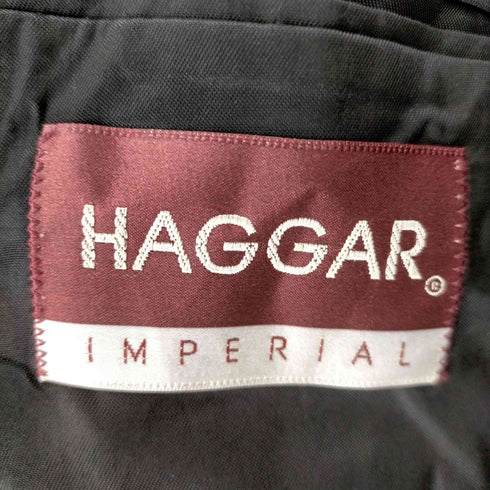 ハガークロージング HAGGAR MADE IN USA ウールツイードテーラードジャケット メンズ 46L