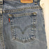 リーバイス Levis relaxed tatered 550 ジップアップデニムパンツ メンズ 14s
