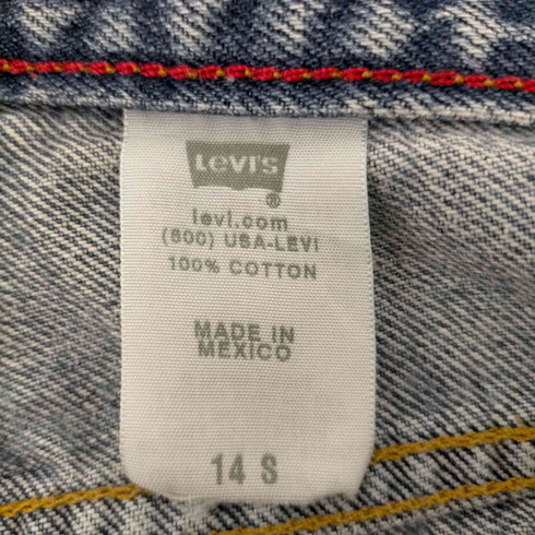 リーバイス Levis relaxed tatered 550 ジップアップデニムパンツ メンズ 14s