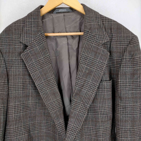 ハガークロージング HAGGAR MADE IN USA ウールツイードテーラードジャケット メンズ