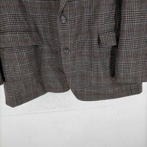 ハガークロージング HAGGAR MADE IN USA ウールツイードテーラードジャケット メンズ