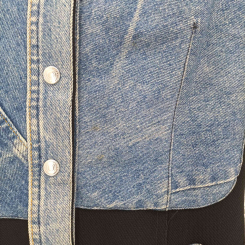 ユキトリイ YUKI TORII デニム 切替 S/S ワンピース レディース