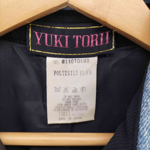 ユキトリイ YUKI TORII デニム 切替 S/S ワンピース レディース