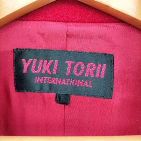 ユキ トリイ インターナショナル YUKI TORII INTERNATIONAL 金ボタン ウール テーラード ジャケット メンズ 38