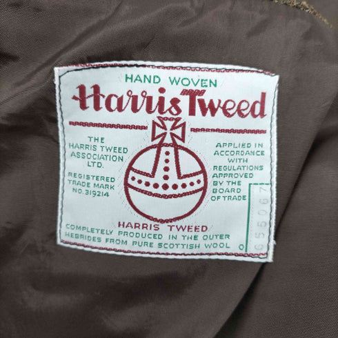 ハリスツイード Harris Tweed ウール100 テーラードジャケット メンズ 64