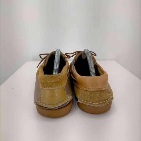 エンジニアードガーメンツ Engineered Garments Brown Mismatched Boat Shoe メンズ 7 1/2