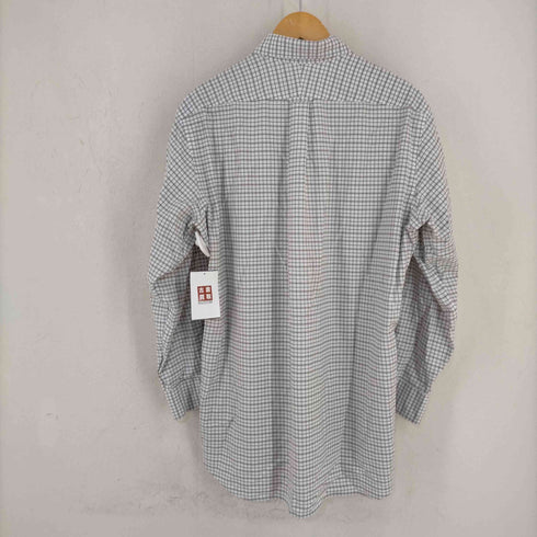 ランズエンド LANDS END SUPIMA OX チェック柄 BDシャツ メンズ 41-82