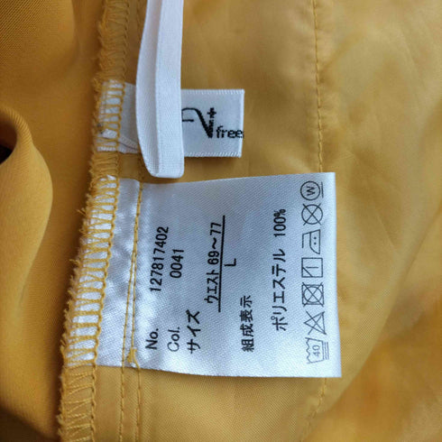 FREE NATURE タックワイドパンツ レディース JPN:L