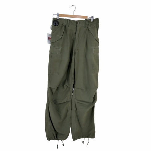 ユーエスアーミー US ARMY 60S GRIPPER ZIPPER M-65 フィールドカーゴパンツ メンズ S-REG