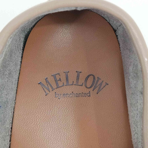 メロー mellow ビットモカシン グレージュ レディース シューズ レディース 25cm