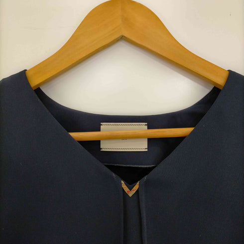 ユナイテッドアローズ UNITED ARROWS UBCS メタルポイント Vネックブラウス レディース JPN:38
