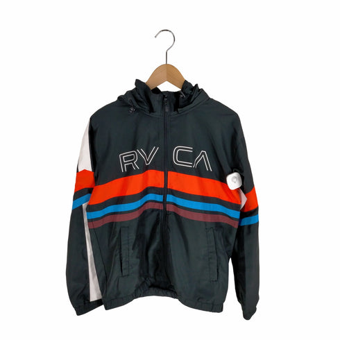 ルーカ RVCA ジップアップフーディ ナイロンジャケット メンズ JPN:S