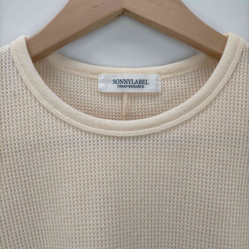 アーバンリサーチサニーレーベル URBAN RESEARCH Sonny Label パフスリーブワッフルカットプルオーバー レディース FREE