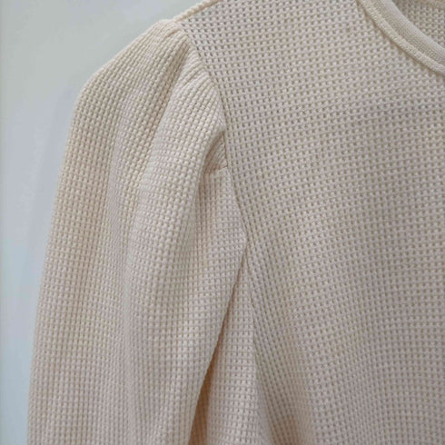 アーバンリサーチサニーレーベル URBAN RESEARCH Sonny Label パフスリーブワッフルカットプルオーバー レディース FREE