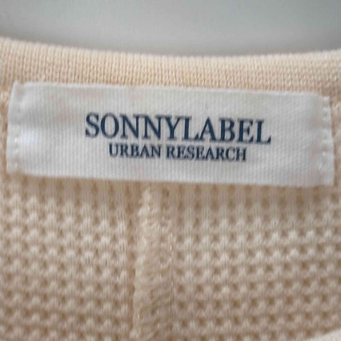アーバンリサーチサニーレーベル URBAN RESEARCH Sonny Label パフスリーブワッフルカットプルオーバー レディース FREE