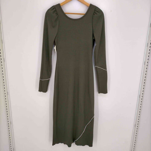 プリヴェヴェ PRIVEVE リブメロウワンピース THE RIB MELLOW DRESS レディース FREE