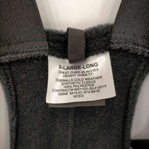 ユーエスアーミー US ARMY POLARTEC FLEECE OVERALLS メンズ X-LARGE-LONG