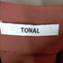 トナル TONAL エンブロイダリーハートネック5分袖ブラウス レディース JPN:38