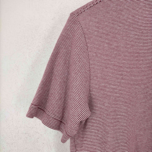 バーバリーブラックレーベル BURBERRY BLACK LABEL ロゴ刺繍ボーダーTシャツ メンズ JPN:2