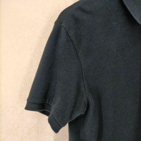 バーバリーブラックレーベル BURBERRY BLACK LABEL ロゴ刺繍ポロシャツ メンズ JPN:2