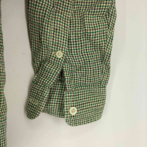 ラルフローレン RALPH LAUREN スモールポニー刺繍 チェック L/S ネルシャツ メンズ import:S