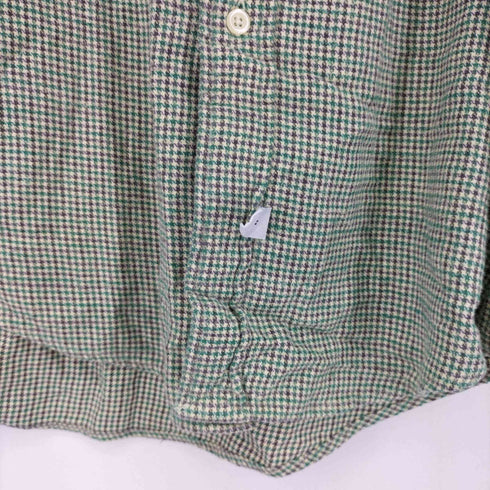 ラルフローレン RALPH LAUREN スモールポニー刺繍 チェック L/S ネルシャツ メンズ import:S
