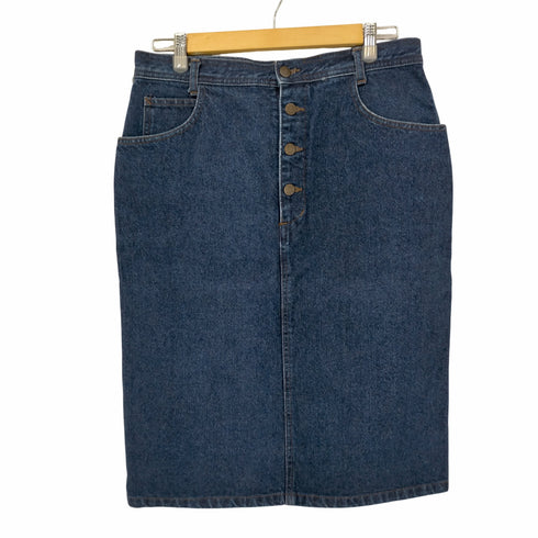 カルバンクライン CALVIN KLEIN ボタンフライ デニムスカート レディース 15