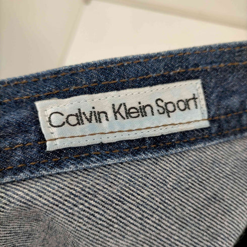 カルバンクライン CALVIN KLEIN ボタンフライ デニムスカート レディース 15
