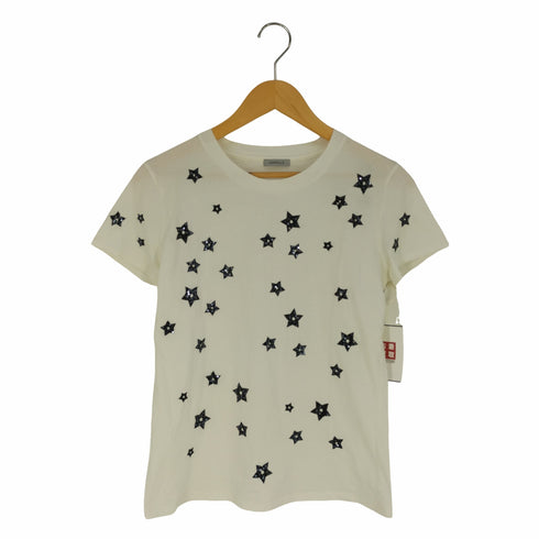 マレーラ MARELLA スパンコール 星柄 クルーネックTシャツ レディース