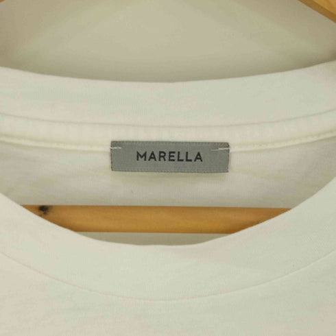 マレーラ MARELLA スパンコール 星柄 クルーネックTシャツ レディース