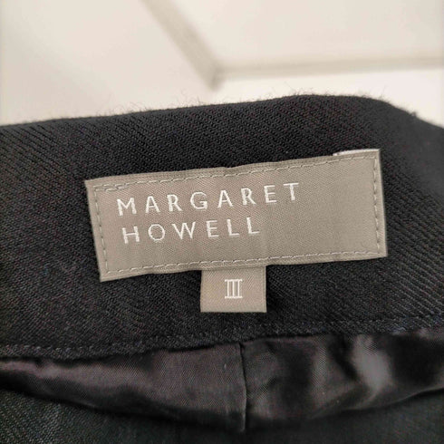 マーガレットハウエル MARGARET HOWELL フロントボタン フレアスカート レディース 3